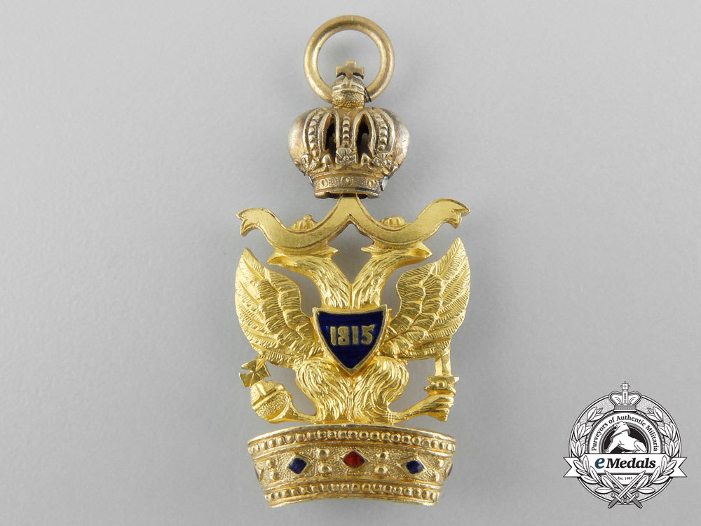 austria,_empire._a_miniature_order_of_the_iron_crown_in_gold,_c.1815_s0600160