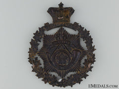 A 63Rd Halifax Rifles Victorian Helmet Plate