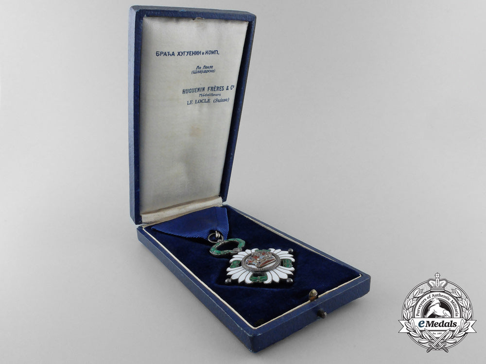 an_order_of_the_yugoslav_crown;_fifth_class_with_case_by_huguenin_freres_s_212