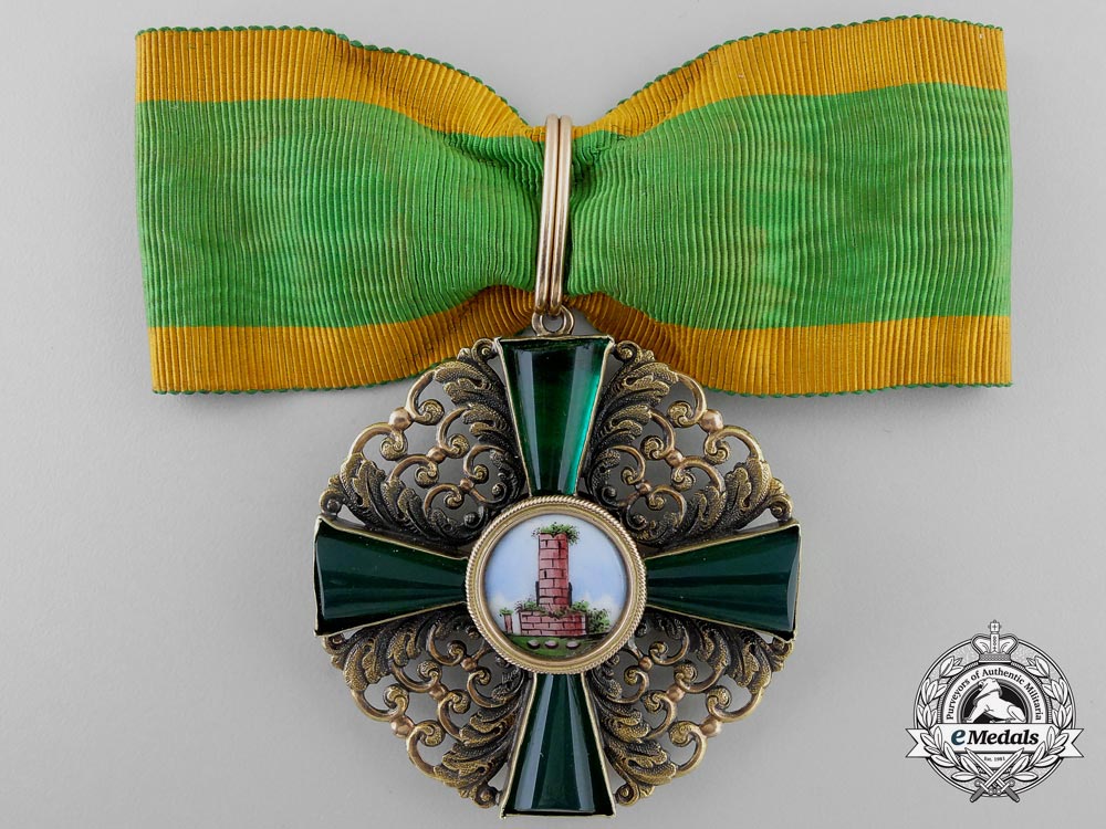 baden,_grand_duchy._an_order_of_the_zähringer_lion_in_gold,1_st_class_commander,_c.1890_s_492