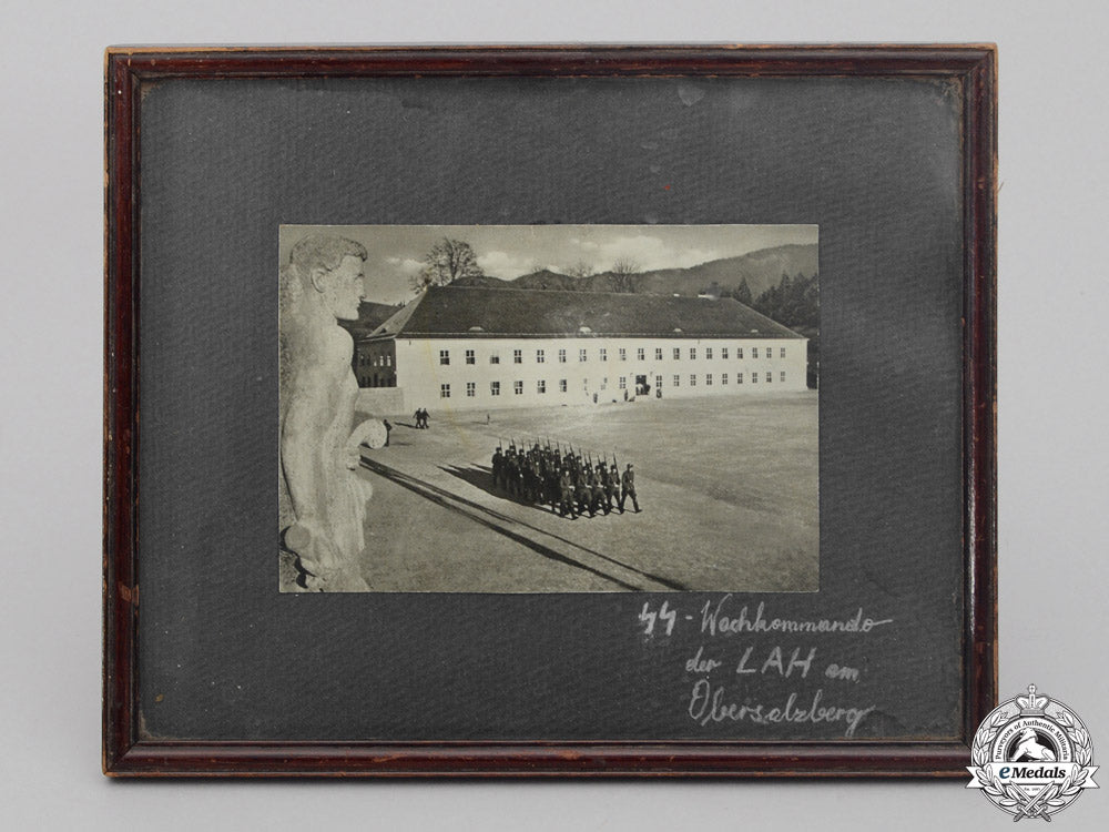 an_framed_ss_photograph_of_the_guard_detachment_of_the_country_house_of_ah_at_obersalzberg_s_688