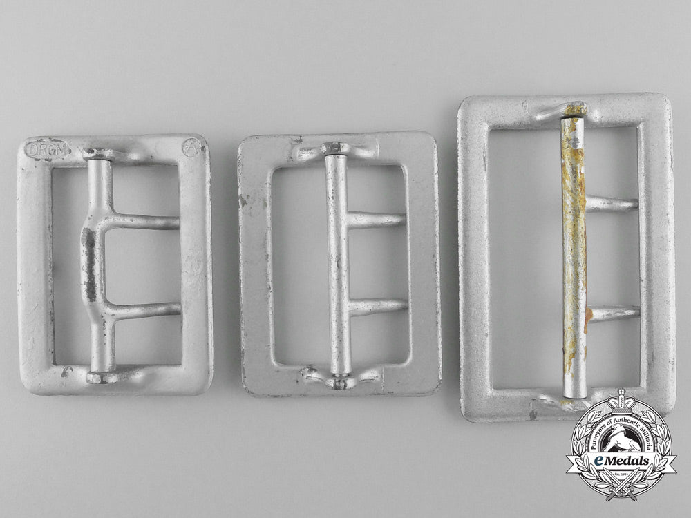three_dual-_prong_open_claw_army(_heer)_officers'_belt_buckles_s_702