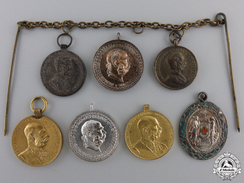 austria,_empire._seven_miniature_medals_and_decorations_seven_austrian_m_553162bea2a50