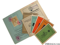 Six Id Booklets To A Female Recipient