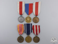 Six Polish Medals & Awards