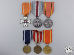 Six Polish Medals & Awards