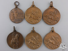Six Republican Era Italian Medals & Awards