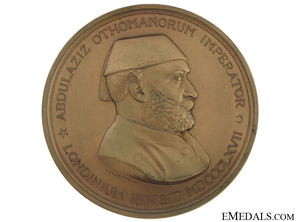 sultan_abdulaziz's_visit_to_london_commemorative_table_medal,1867_sultan_abdulaziz_51097715a674e