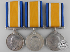 Three British War Medals To The Army