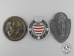 Three Hungarian Badges
