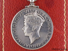 The George Medal For 1944 Burton-On-Trent Raf Depot Explosion