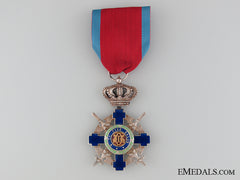The Order Of The Star Of Romania; Knight With Crossed Swords