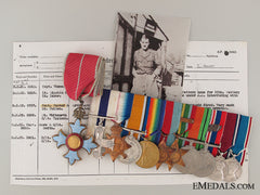 The Valourous Medal Bar Of Air Commodore Hunter