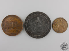 Three 1878-89 Paris Universal Exposition Medals