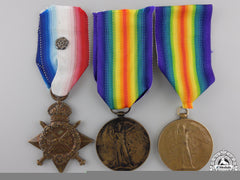 Three First War British Campaign Medals
