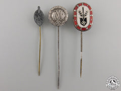 Three Second War Period German Stick Pins
