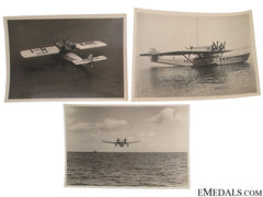 Three Wwii Seaplane Photographs