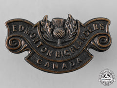Canada, Cef. A 194Th Infantry Battalion "Edmonton Highlanders" Shoulder Title