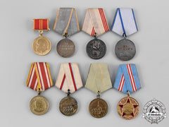 Russia, Soviet Union. A Lot Of Eight Medals & Awards