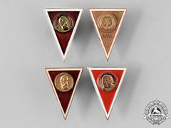 Germany, Democratic Republic. A Lot Of National People’s Army Graduation Badges