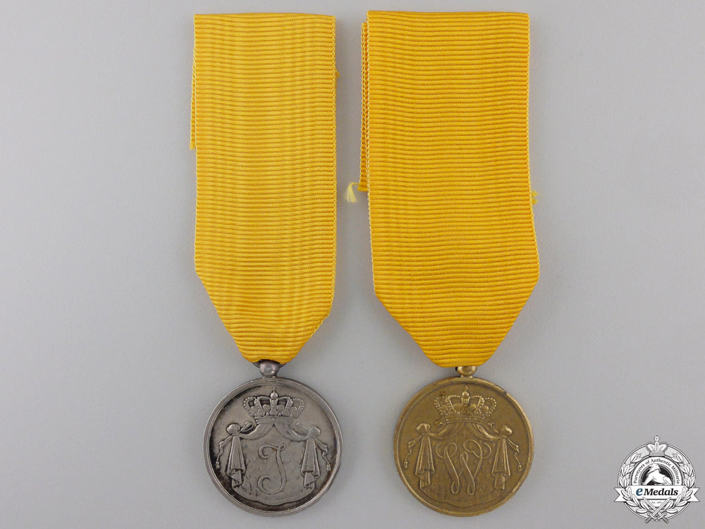 two_dutch_army_nco_long_service_medals_two_dutch_army_n_5550bd2590bd2