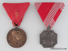 Two First War Austrian Medals
