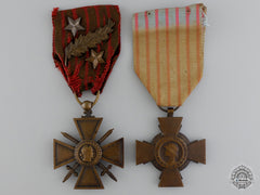 Two First War French Medals And Awards