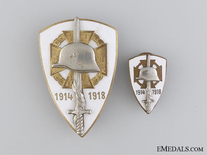 two_hungarian_wwi_veteran„¢¯_s_badges__two_hungarian_w_544549af86228