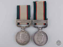 Two India General Service Medals For Animal Transport