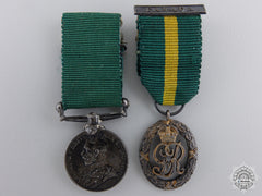 Two Miniature Decorations & Medals