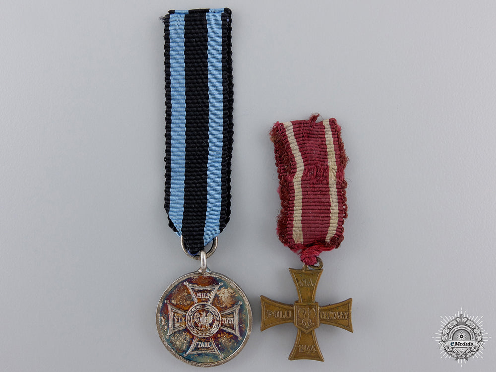 two_polish_miniature_medals_two_polish_minia_54eb8e353d463