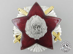 A 1949 Romanian Order Of The Defense Of The Fatherland; Second Class