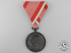 An Austrian First Class Silver Bravery Medal 1849-1916