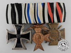 A First War Bavarian Group Of Three