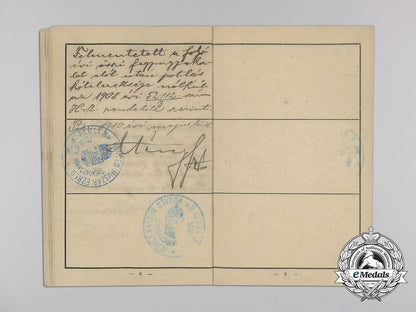 hungary._a_first_war_hussar's_military_identification_pass_v_563