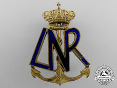 Romania, Kingdom. A First War Naval Officer's Badge