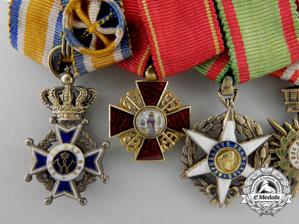 a_fine_gold_order_of_st.anne_miniature_grouping_v_591