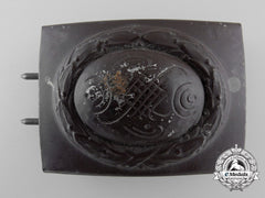 A Probable Post-War Modification Of A Luftwaffe Enlisted Man's Belt Buckle By Franke & Co.