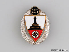 Veterans Association 25 Year Membership Badge