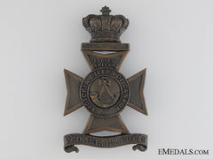 Canada. Victoria Rifles Of Canada Helmet Plate