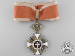 A Serbian Order Of Karageorge; Third Class Military Division