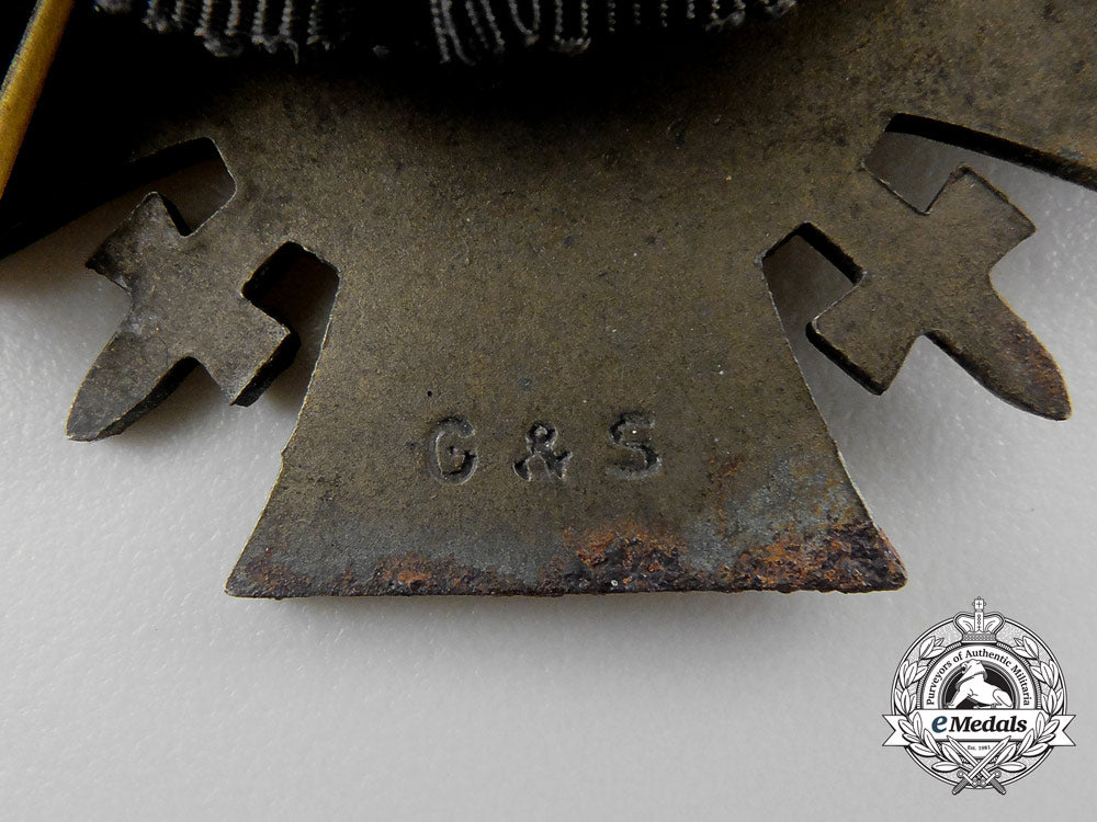 a_first&_second_war_german_medal_bar_with_seven_decorations_w_144
