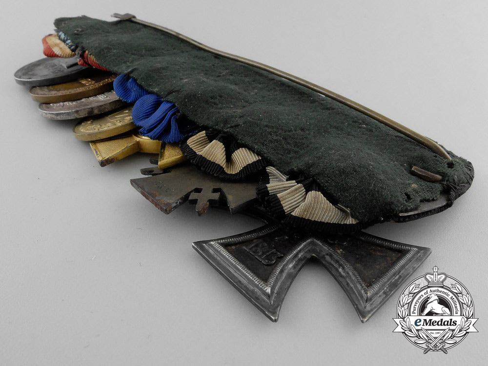 a_first&_second_war_german_medal_bar_with_seven_decorations_w_146
