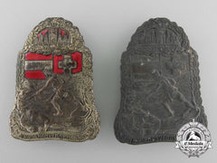 Two Hungarian First War Period Badges