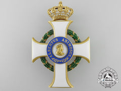 A Saxon Order Of Albrecht (Albrechts-Orden); Officer’s Cross In Gold