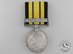 An East And West Africa Medal To Ordinary Seaman Albert Henry Rackliff; H.m.s. Theseus