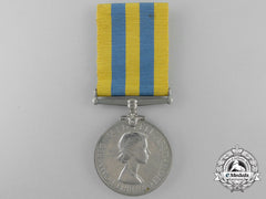 A Korea Medal To Sergeant A.f.j. Bugler; Royal Army Service Corps