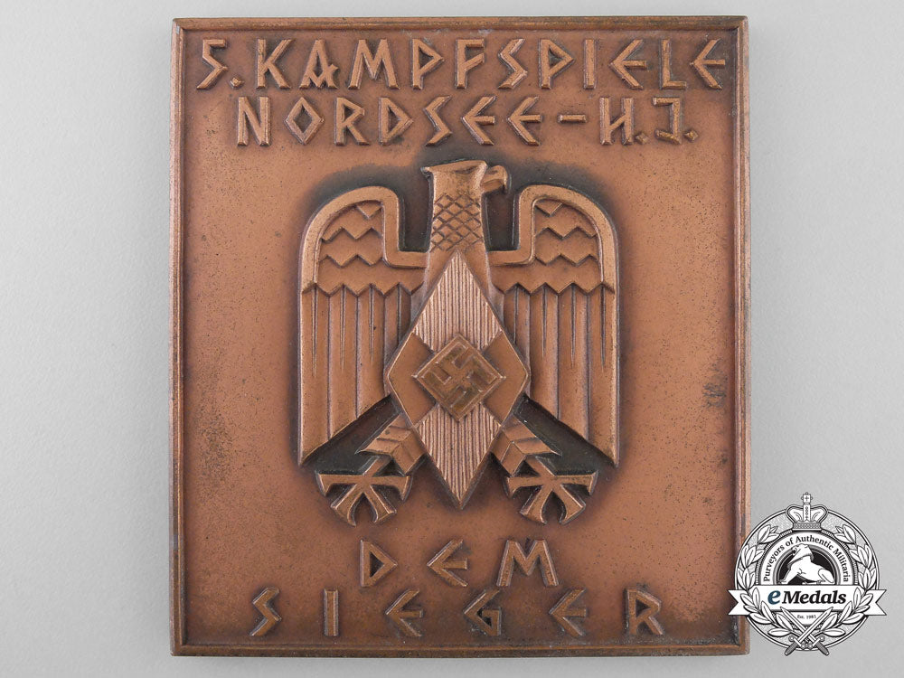 a_hitler_youth_winners_plaque;_nordsee_competition_w_969