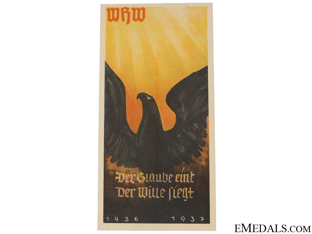 winterhilfswerk(_whw)_the_belief_in_one's_will_wins_handout,1936-1937_winterhilfswerk__50c0dcd0a172b
