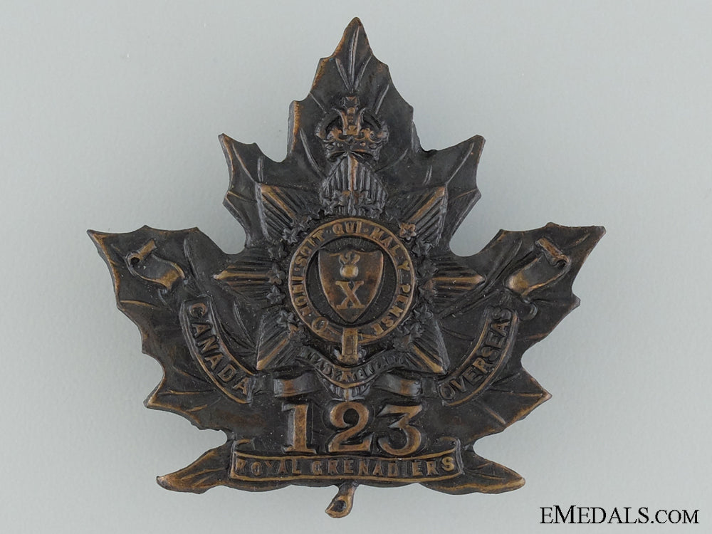 wwi123_rd_infantry_battalion_cap_badge_cef_wwi_123rd_infant_5372593012365